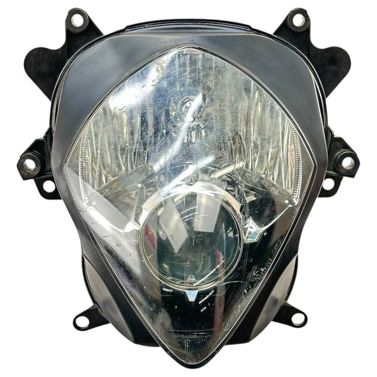 2007 2008 SUZUKI GSXR 1000 HEADLIGHT HEAD LAMP LIGHT ASSEMBLY HOUSING STOCK OEM