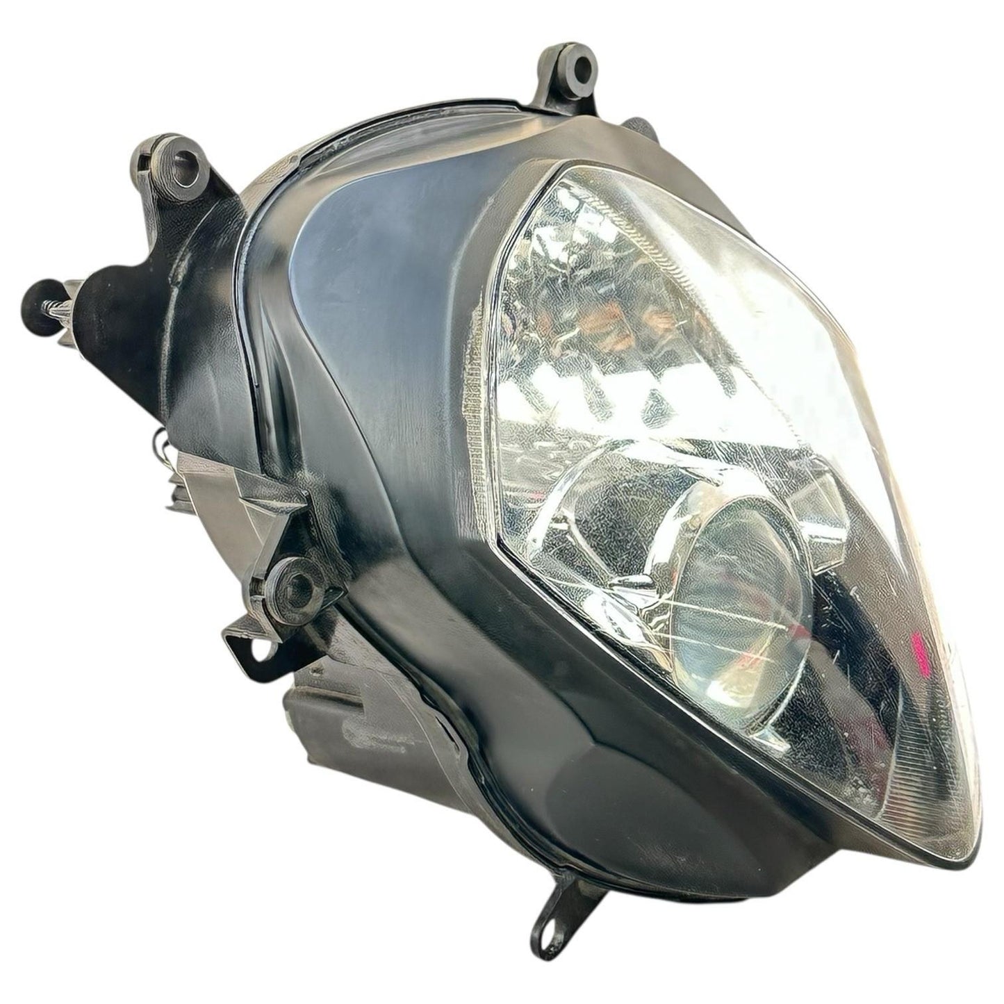 2007 2008 SUZUKI GSXR 1000 HEADLIGHT HEAD LAMP LIGHT ASSEMBLY HOUSING STOCK OEM