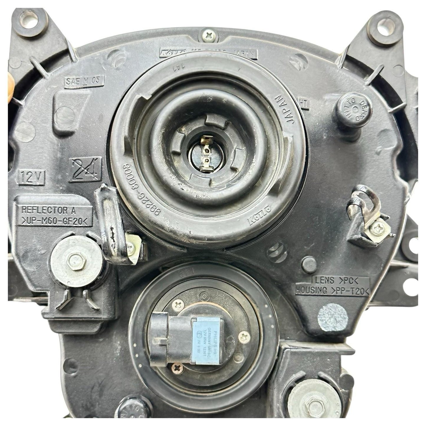 2007 2008 SUZUKI GSXR 1000 HEADLIGHT HEAD LAMP LIGHT ASSEMBLY HOUSING STOCK OEM