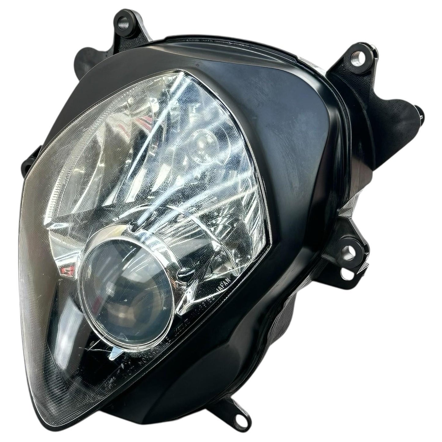 2007 2008 SUZUKI GSXR 1000 HEADLIGHT HEAD LAMP LIGHT ASSEMBLY HOUSING STOCK OEM