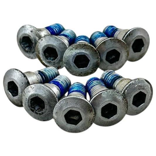 2007 2008 SUZUKI GSXR 1000 FRONT ROTOR BOLTS BRAKE DISC HARDWARE SCREW SET STOCK