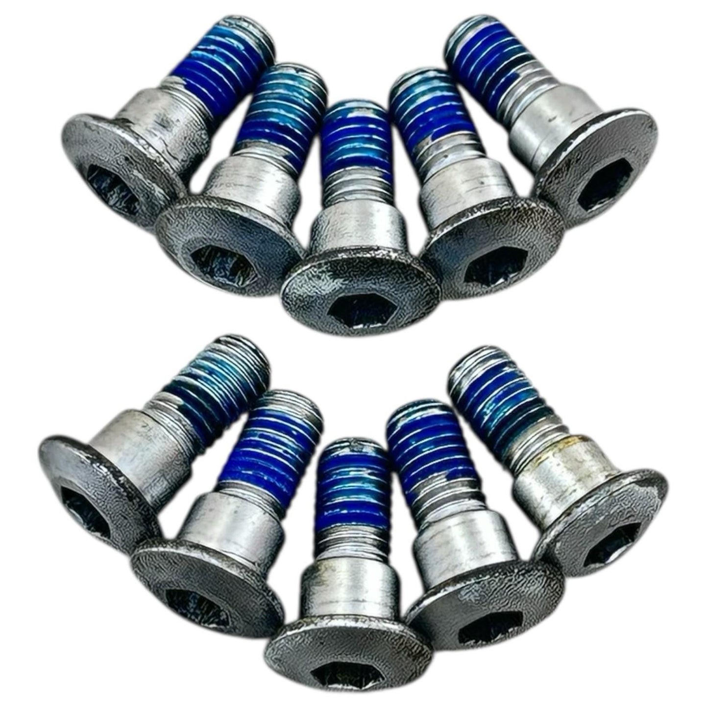 2007 2008 SUZUKI GSXR 1000 FRONT ROTOR BOLTS BRAKE DISC HARDWARE SCREW SET STOCK