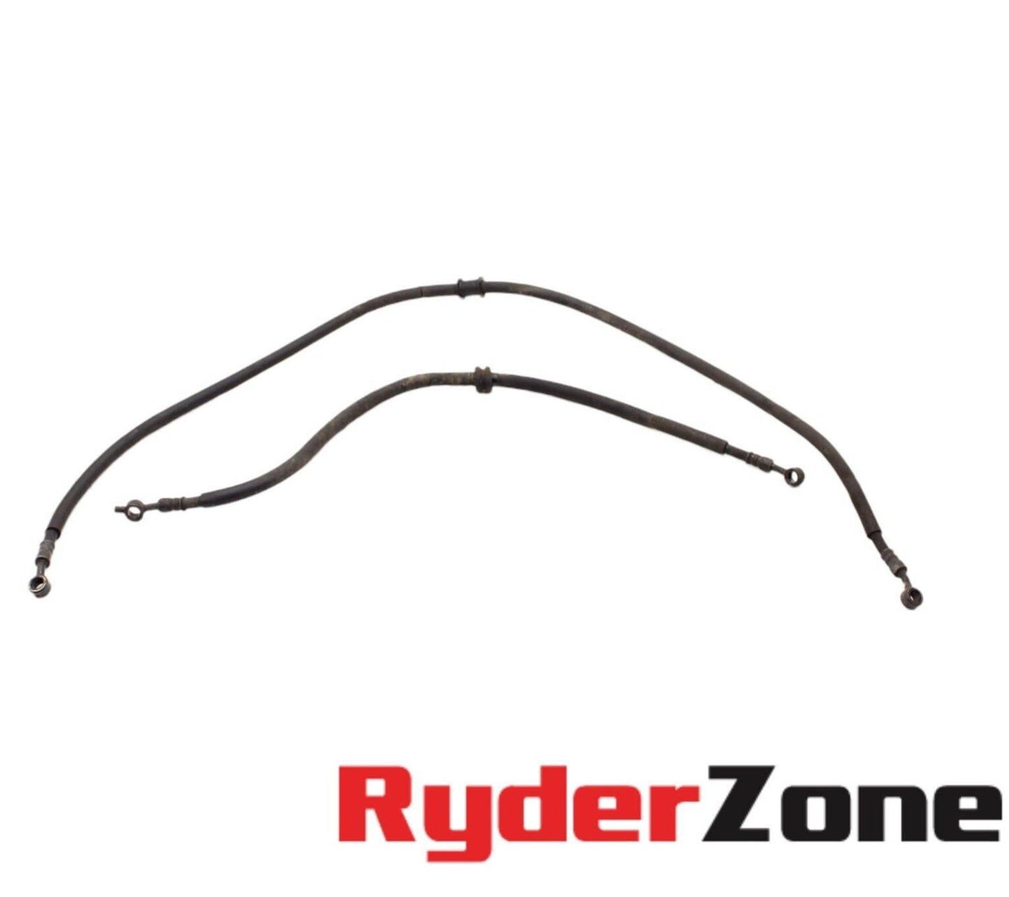 2008 - 2018 KAWASAKI KLR650 BRAKE HOSES FRONT REAR CALIPER LINES RUBBER