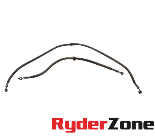 2008 - 2018 KAWASAKI KLR650 BRAKE HOSES FRONT REAR CALIPER LINES RUBBER