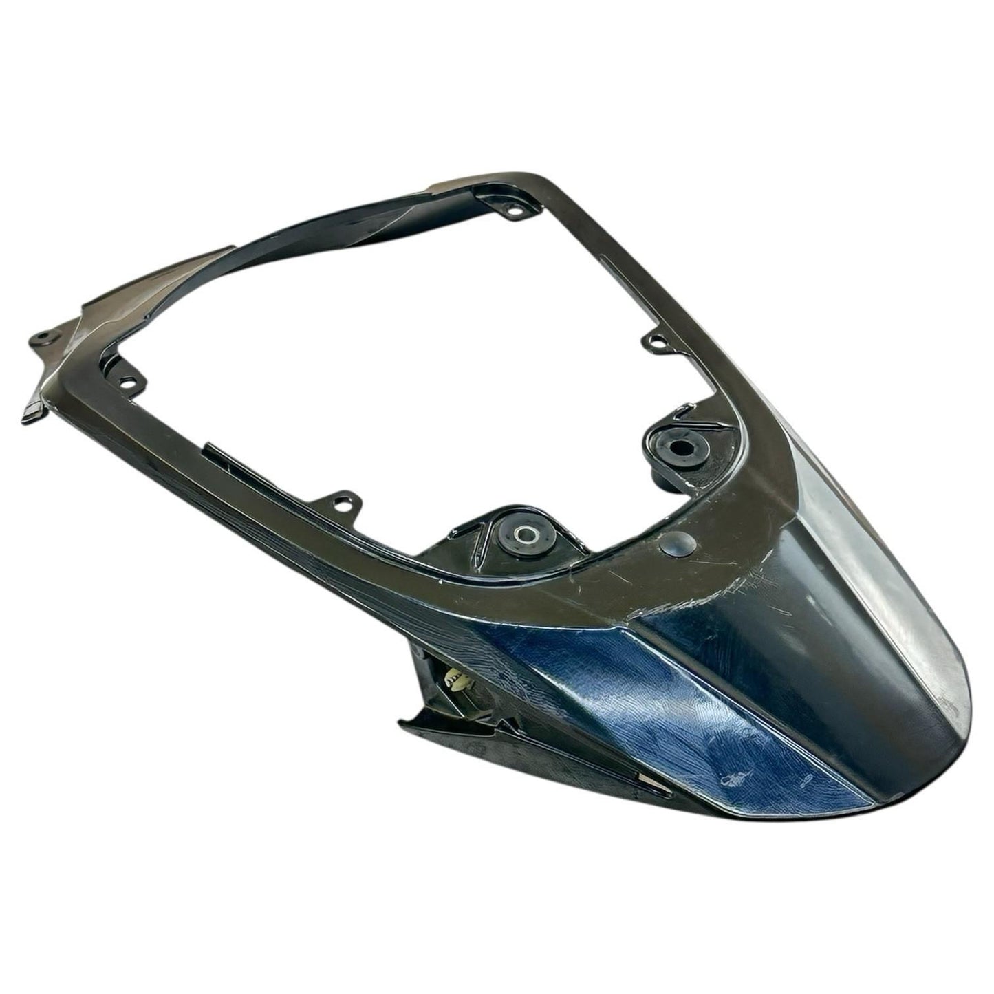 2007 2008 SUZUKI GSXR 1000 REAR SEAT FAIRING BACK TAIL COWL PLASTIC BLACK OEM