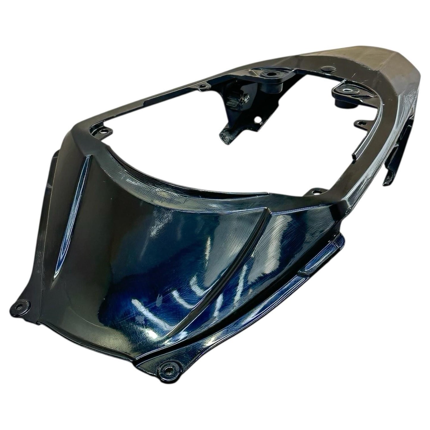 2007 2008 SUZUKI GSXR 1000 REAR SEAT FAIRING BACK TAIL COWL PLASTIC BLACK OEM