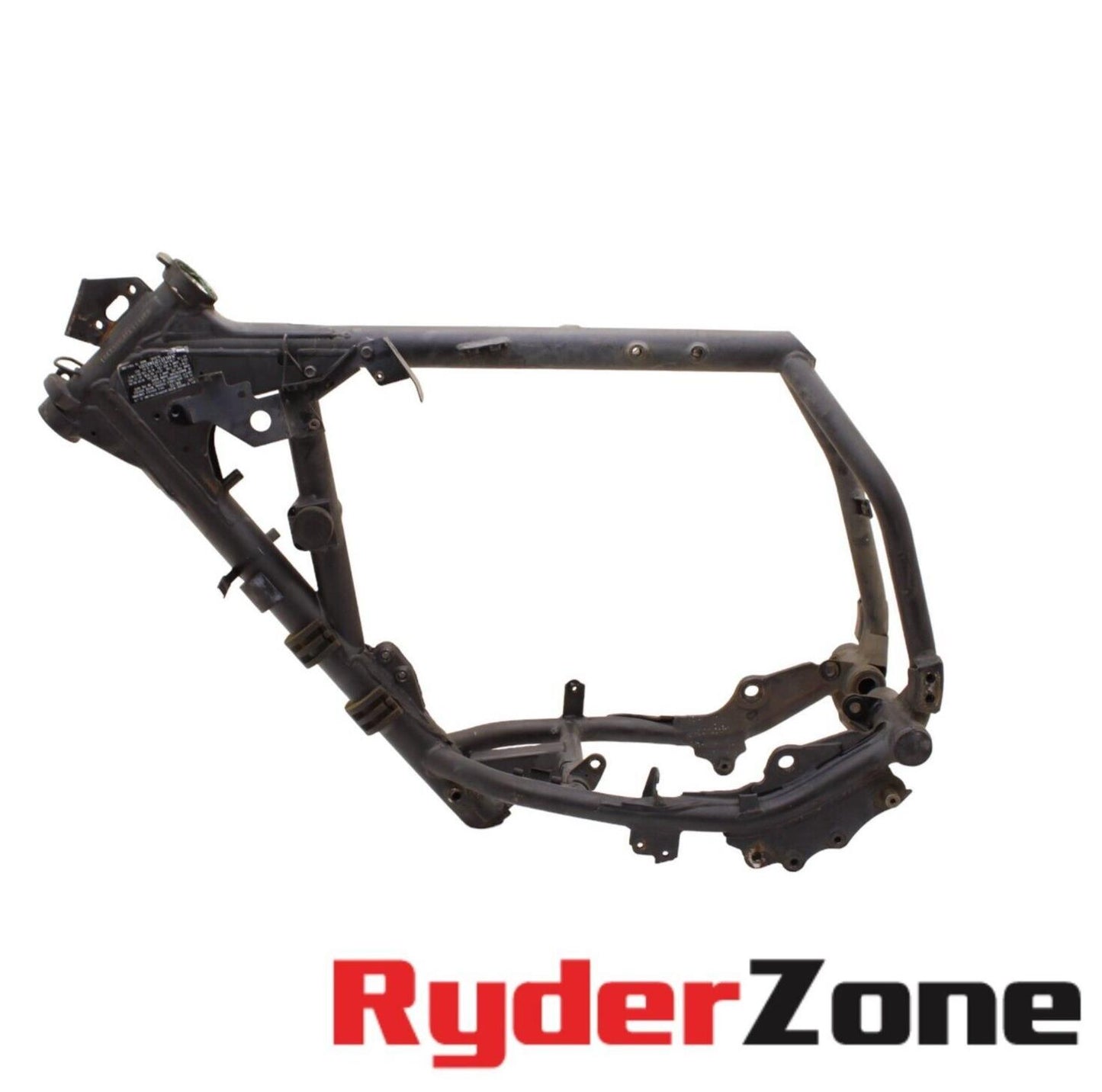 2008 - 2018 KAWASAKI KLR650 FRAME MAIN CHASSIS BLACK STRAIGHT STOCK