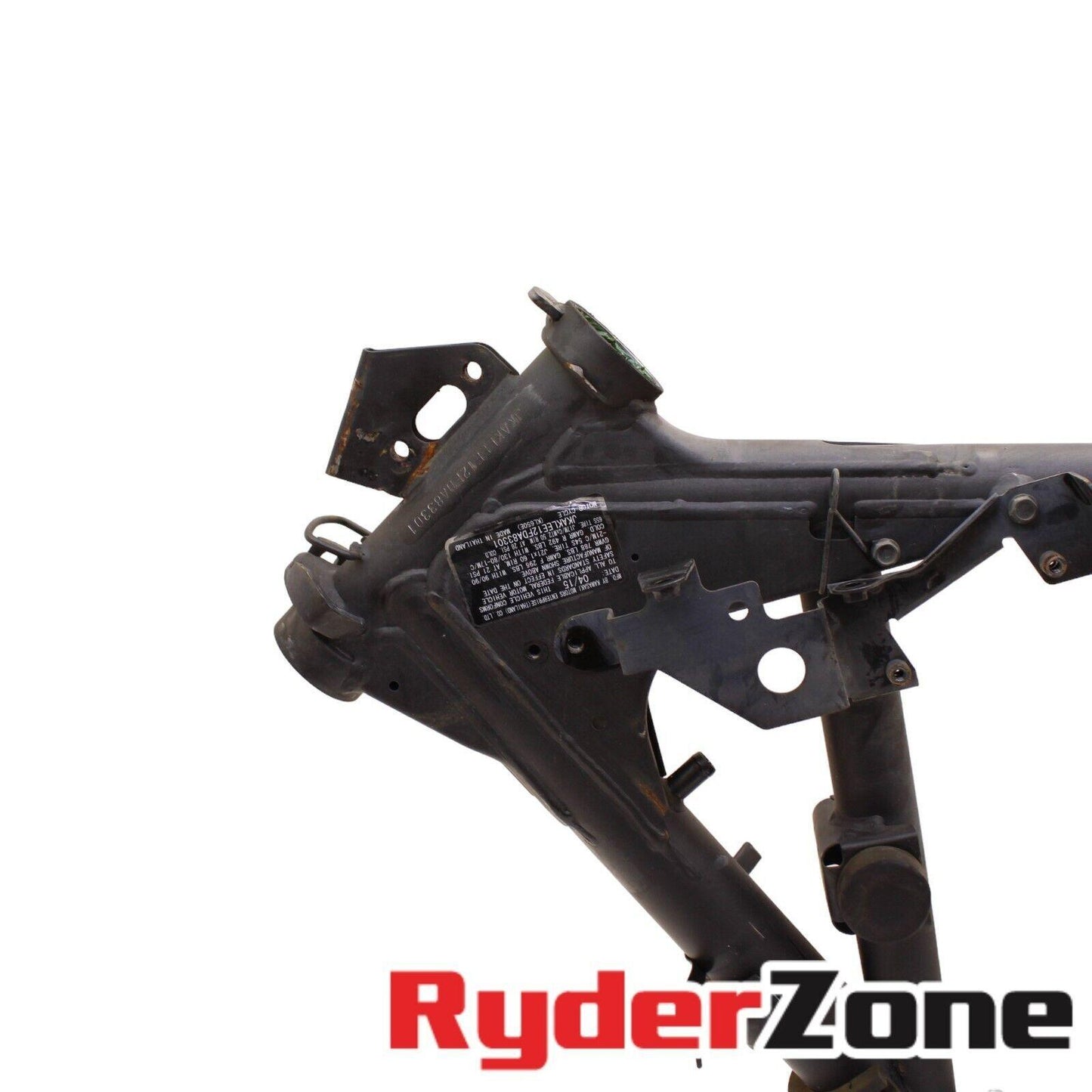 2008 - 2018 KAWASAKI KLR650 FRAME MAIN CHASSIS BLACK STRAIGHT STOCK