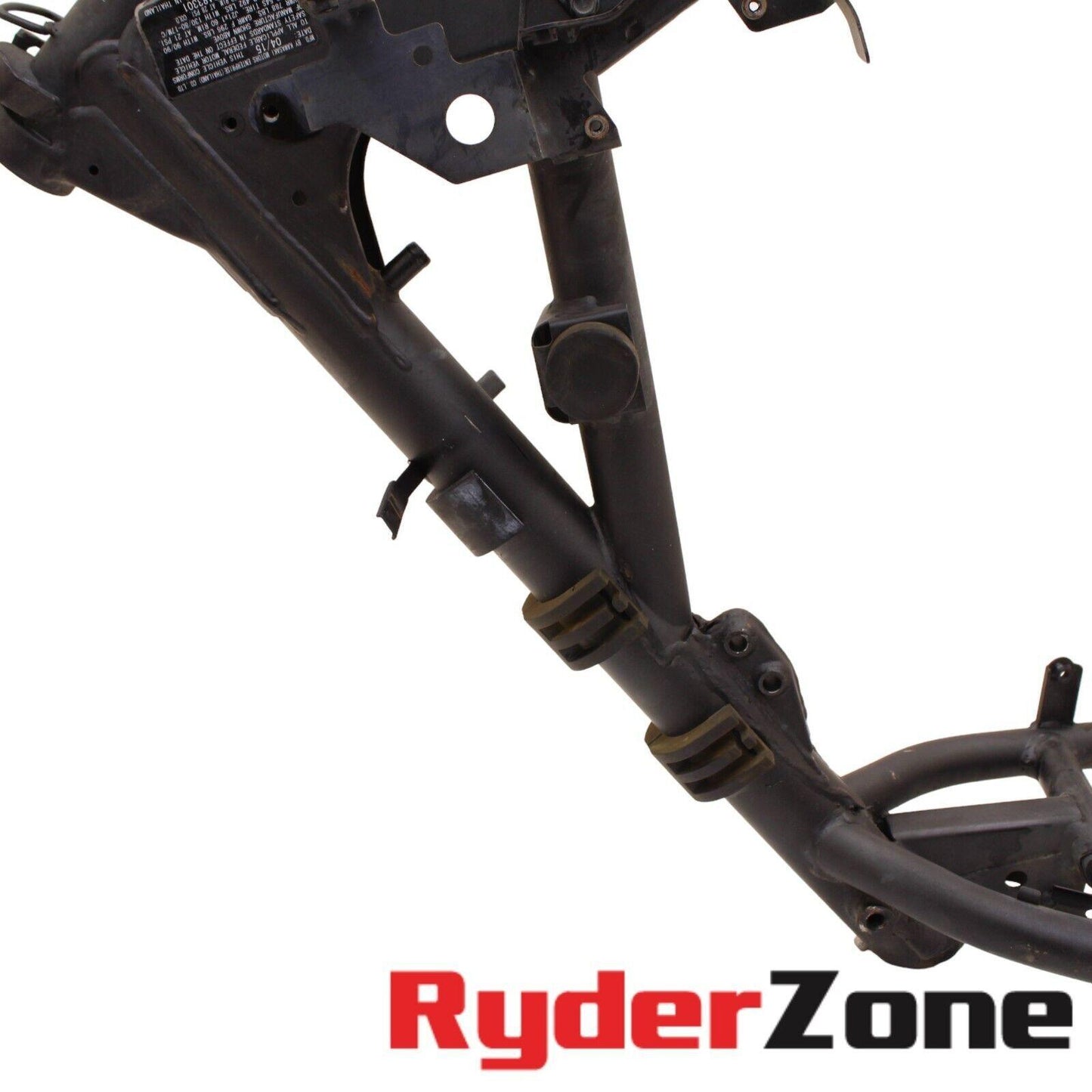 2008 - 2018 KAWASAKI KLR650 FRAME MAIN CHASSIS BLACK STRAIGHT STOCK