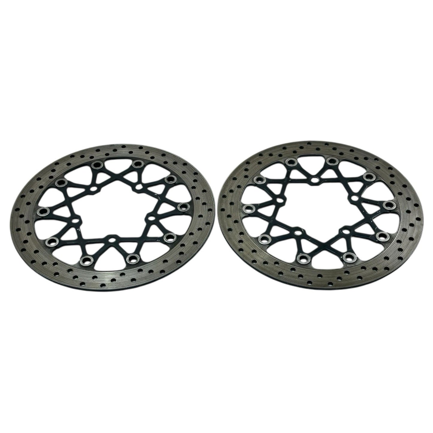 2007 2008 SUZUKI GSXR 1000 FRONT BRAKE ROTORS LEFT RIGHT DISCS SET STOCK OEM