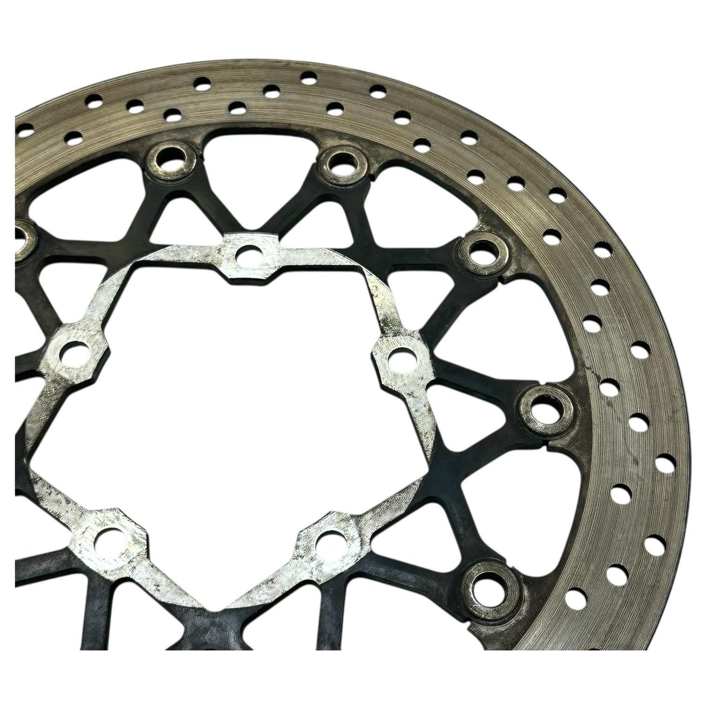 2007 2008 SUZUKI GSXR 1000 FRONT BRAKE ROTORS LEFT RIGHT DISCS SET STOCK OEM