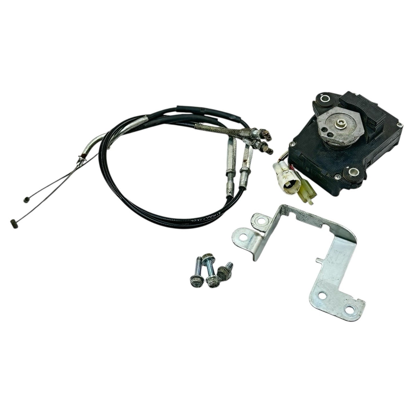 2007 2008 SUZUKI GSXR 1000 EXHAUST SERVO MOTOR CABLES SET BOLTS HARDWARE STOCK