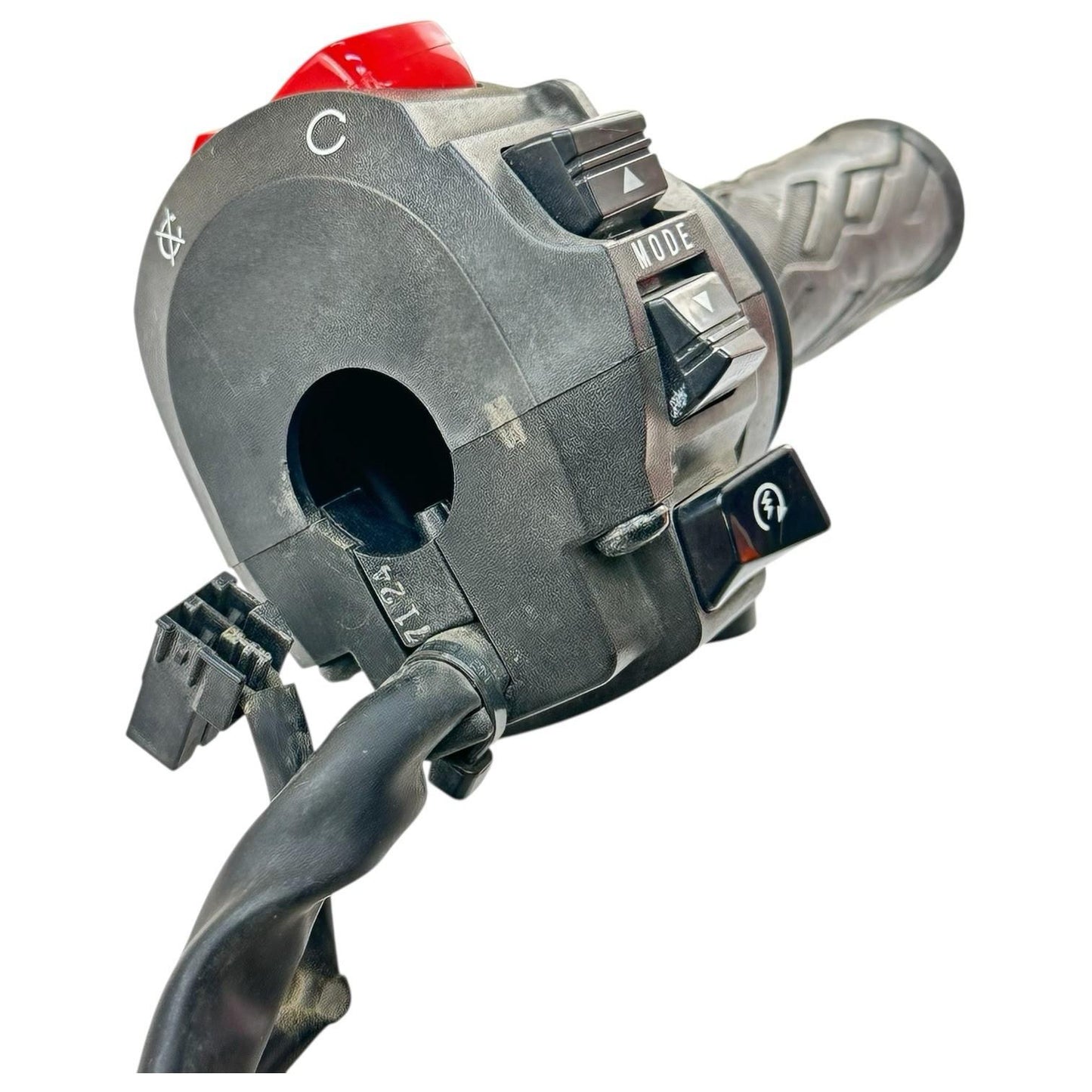 2007 2008 SUZUKI GSXR 1000 RIGHT SWITCH START STOP THROTTLE HANDLE GRIP STOCK