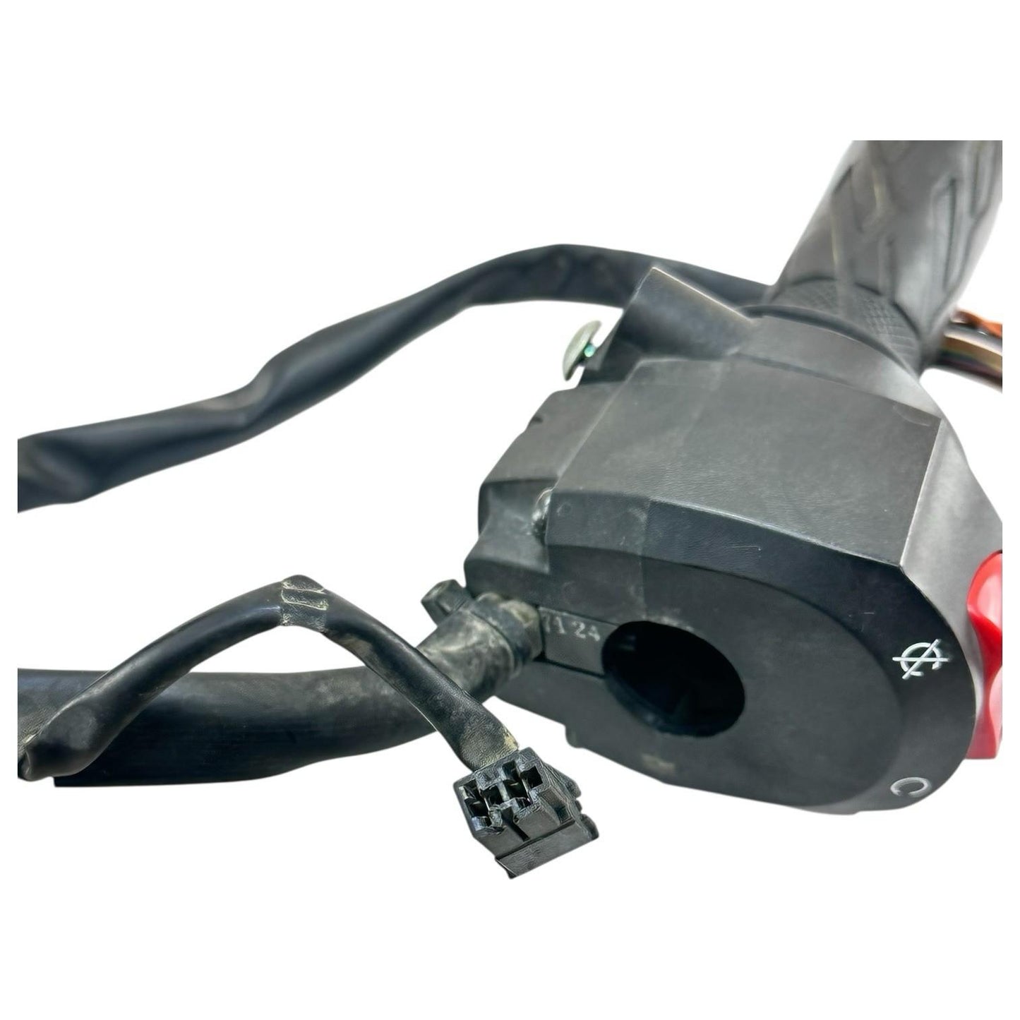 2007 2008 SUZUKI GSXR 1000 RIGHT SWITCH START STOP THROTTLE HANDLE GRIP STOCK