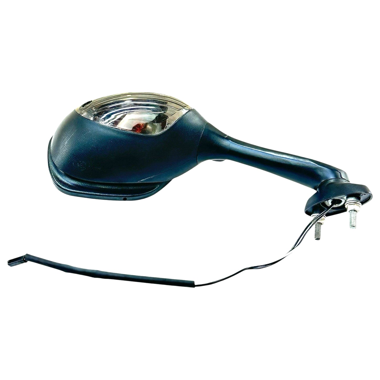 2007 2008 SUZUKI GSXR 1000 REAR VIEW MIRRORS SET PAIR TURN SIGNAL BLACK