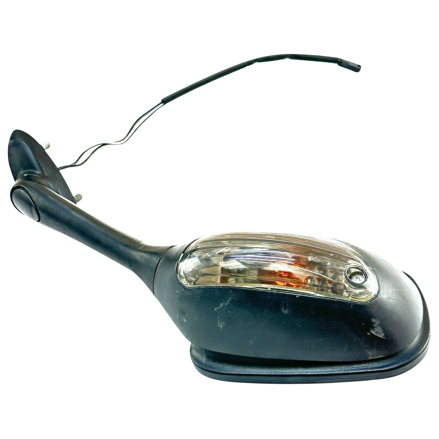 2007 2008 SUZUKI GSXR 1000 REAR VIEW MIRRORS SET PAIR TURN SIGNAL BLACK