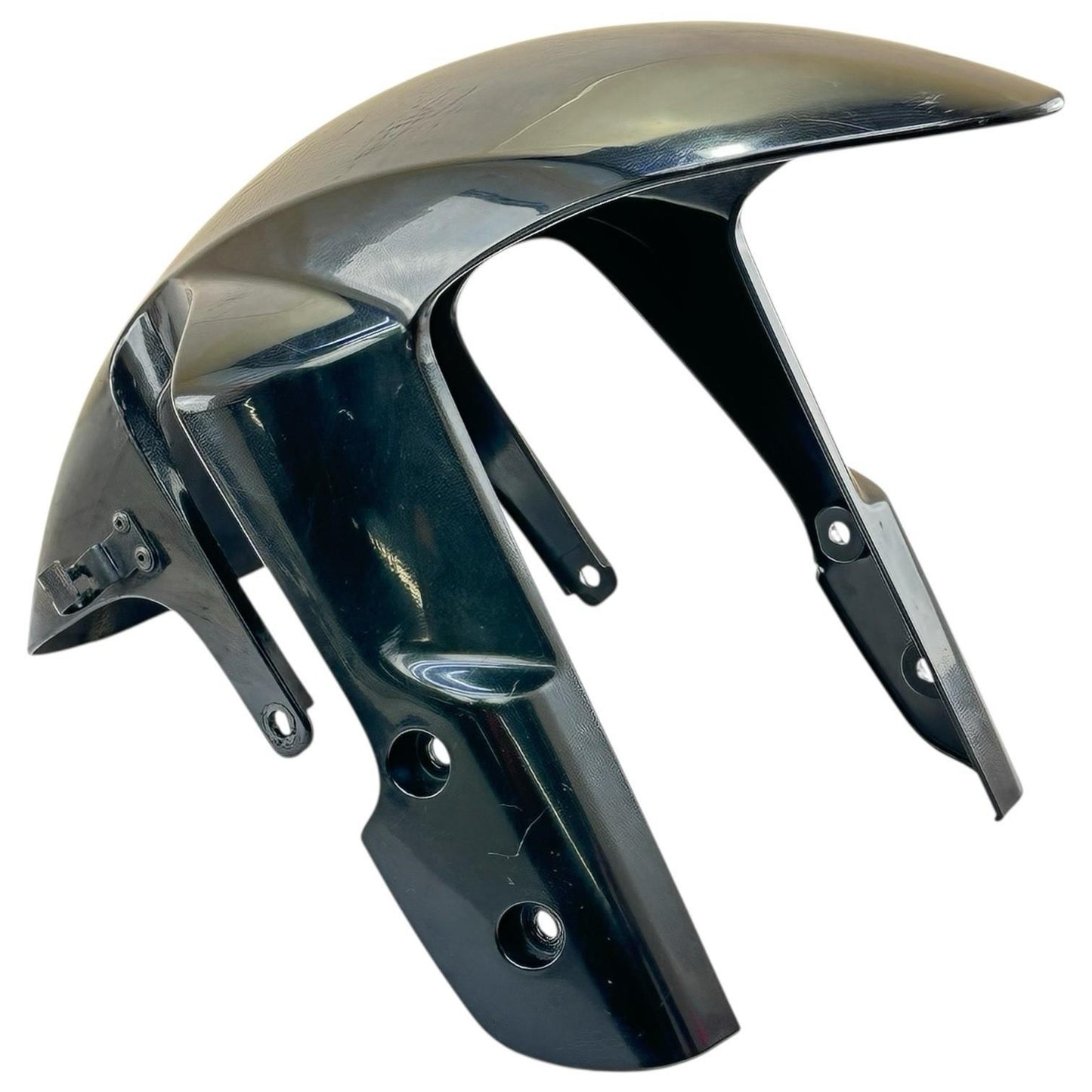 2007 2008 SUZUKI GSXR 1000 FRONT WHEEL FENDER COWL FAIRING BLACK STOCK OEM