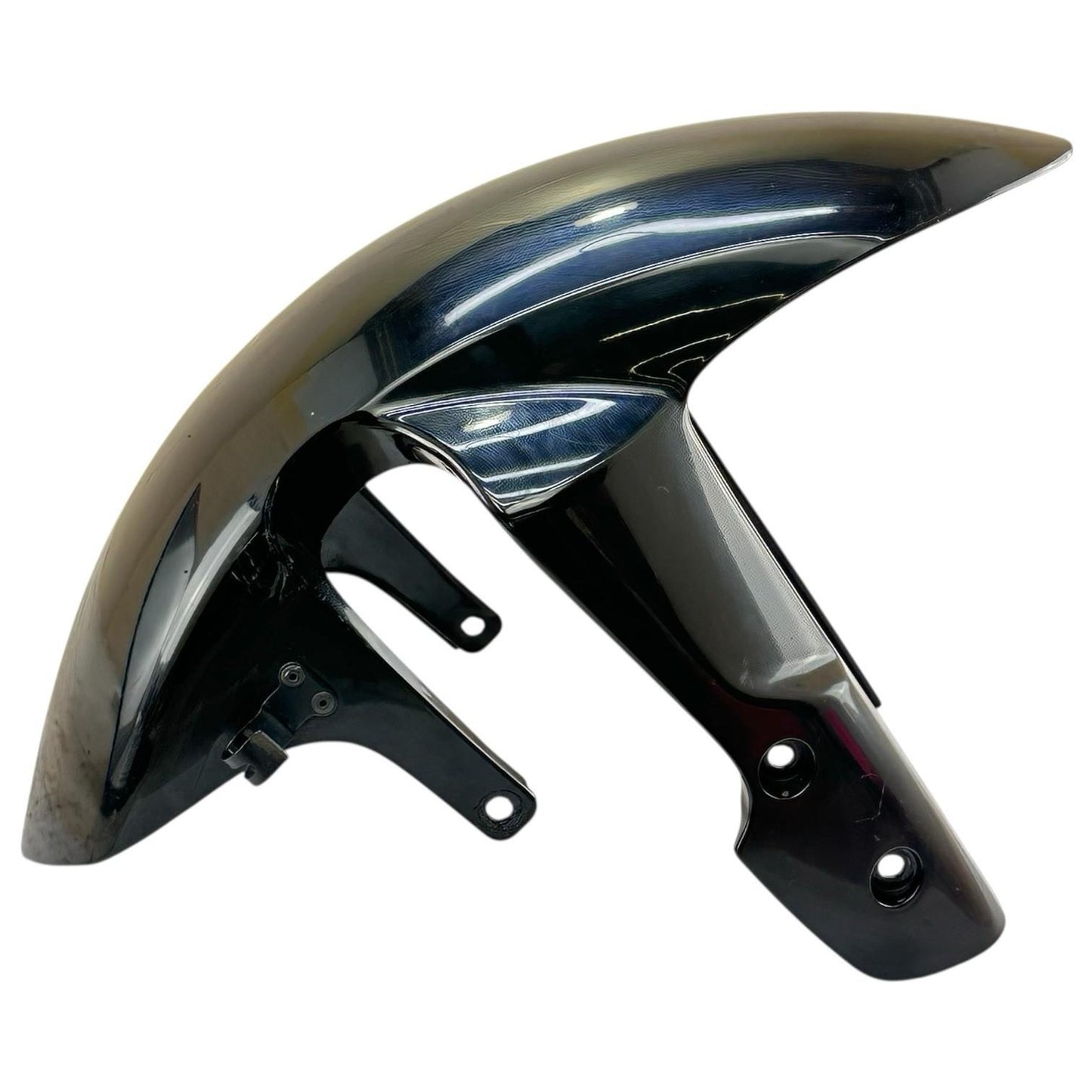 2007 2008 SUZUKI GSXR 1000 FRONT WHEEL FENDER COWL FAIRING BLACK STOCK OEM