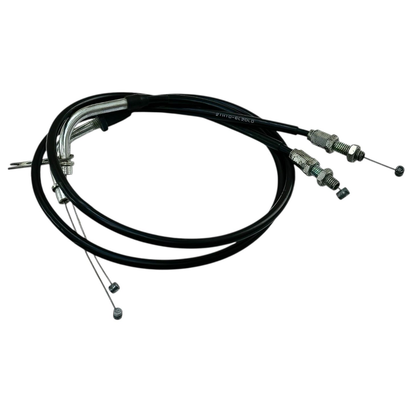 2007 2008 SUZUKI GSXR 1000 THROTTLE CABLES WIRES LINES SET PAIR STOCK OEM