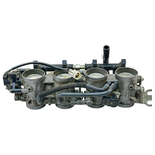 2007 2008 SUZUKI GSXR 1000 THROTTLE BODIES FUEL INJECTORS PETROL BODY STOCK OEM