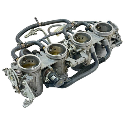 2007 2008 SUZUKI GSXR 1000 THROTTLE BODIES FUEL INJECTORS PETROL BODY STOCK OEM