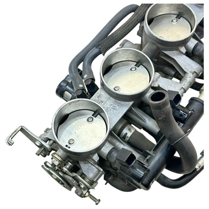 2007 2008 SUZUKI GSXR 1000 THROTTLE BODIES FUEL INJECTORS PETROL BODY STOCK OEM