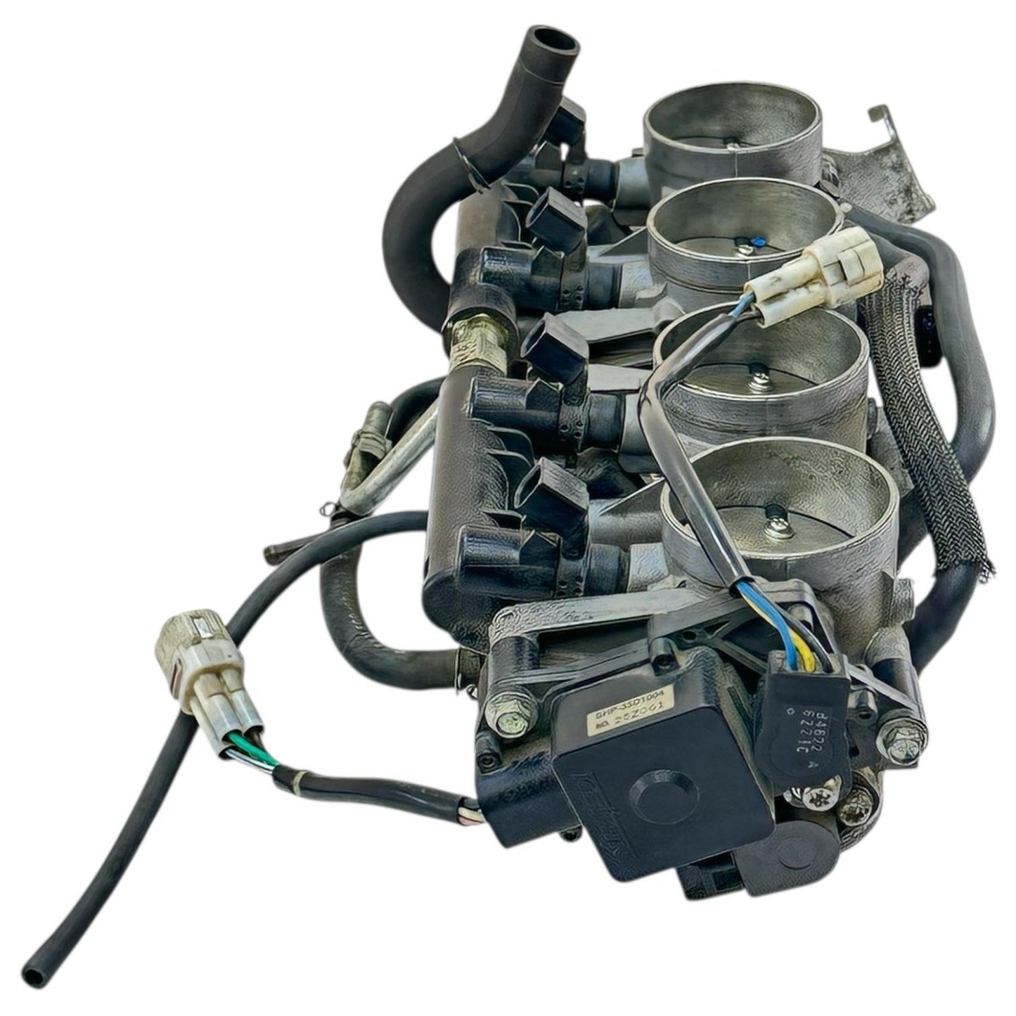 2007 2008 SUZUKI GSXR 1000 THROTTLE BODIES FUEL INJECTORS PETROL BODY STOCK OEM