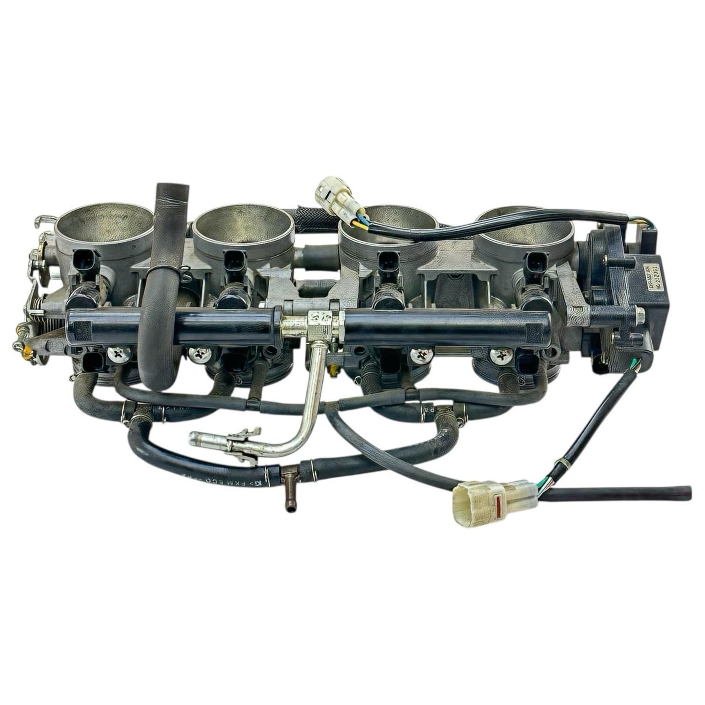 2007 2008 SUZUKI GSXR 1000 THROTTLE BODIES FUEL INJECTORS PETROL BODY STOCK OEM