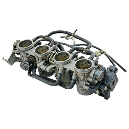 2007 2008 SUZUKI GSXR 1000 THROTTLE BODIES FUEL INJECTORS PETROL BODY STOCK OEM