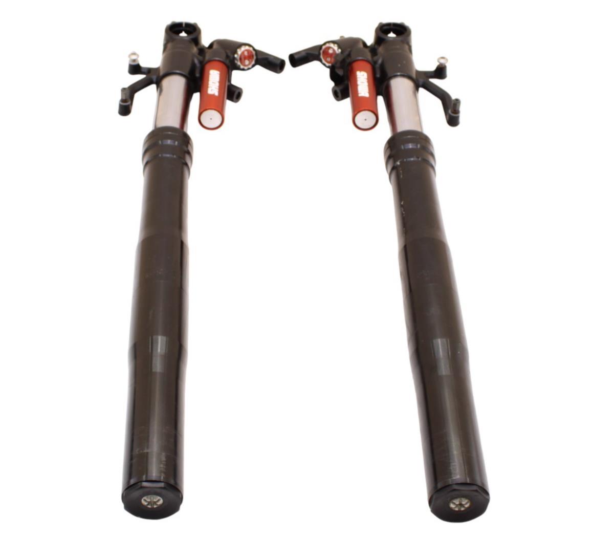 2021 - 2025 KAWASAKI NINJA ZX10R FORKS FRONT SUSPENSION LEFT RIGHT SHOWA BLACK