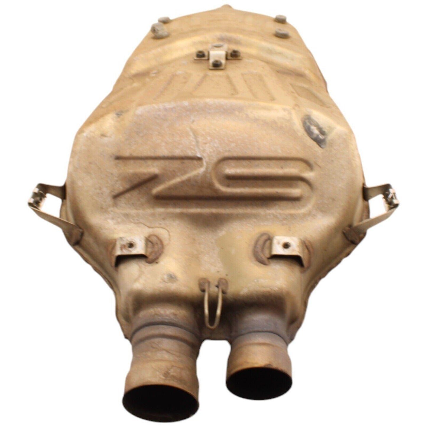 2003 - 2006 DUCATI 999 MUFFLER END PIPE EXHAUST STOCK SILVER