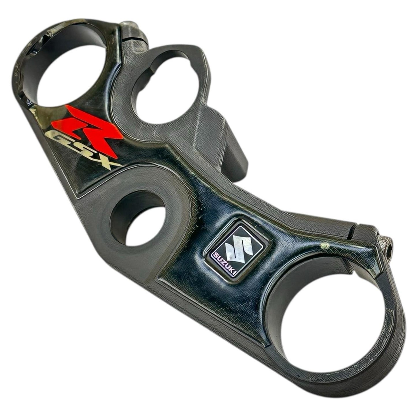 2007 - 2008 SUZUKI GSXR 1000 UPPER TRIPLE TREE CLAMP FRONT FORK STEM STOCK OEM