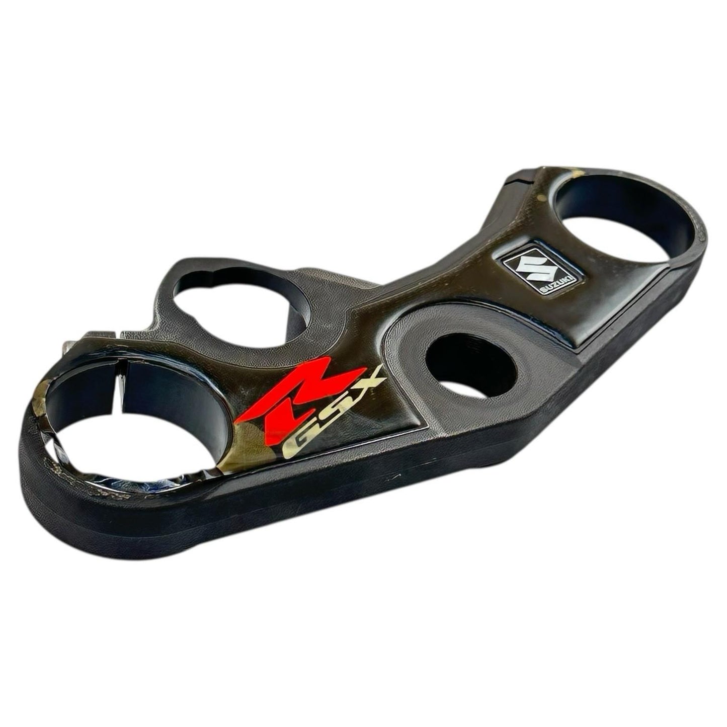 2007 - 2008 SUZUKI GSXR 1000 UPPER TRIPLE TREE CLAMP FRONT FORK STEM STOCK OEM