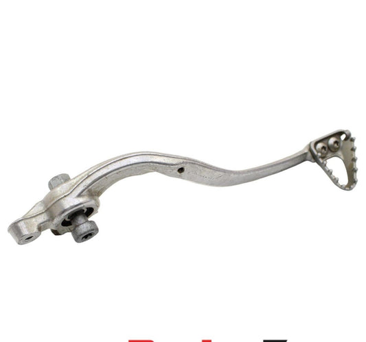 2016 - 2022 KTM  250 SXF BRAKE PEDAL REAR LEVER SILVER STRAIGHT STOCK