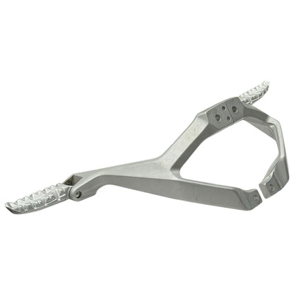 2012 - 2015 DUCATI PANIGALE 1299 PASSENGER FOOT PEGS RIGHT LEFT SILVER STRAIGHT
