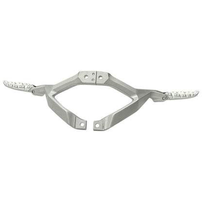 2012 - 2015 DUCATI PANIGALE 1299 PASSENGER FOOT PEGS RIGHT LEFT SILVER STRAIGHT