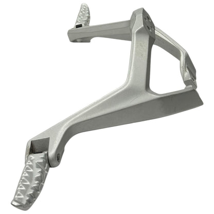 2012 - 2015 DUCATI PANIGALE 1299 PASSENGER FOOT PEGS RIGHT LEFT SILVER STRAIGHT