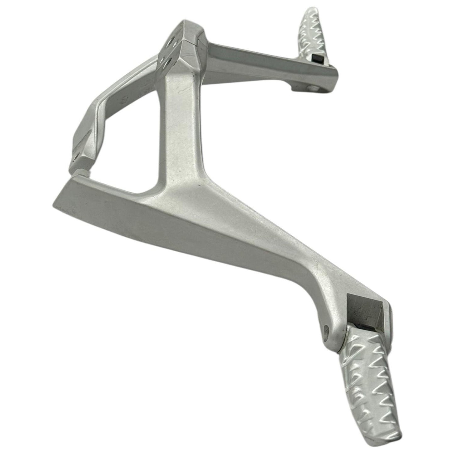 2012 - 2015 DUCATI PANIGALE 1299 PASSENGER FOOT PEGS RIGHT LEFT SILVER STRAIGHT
