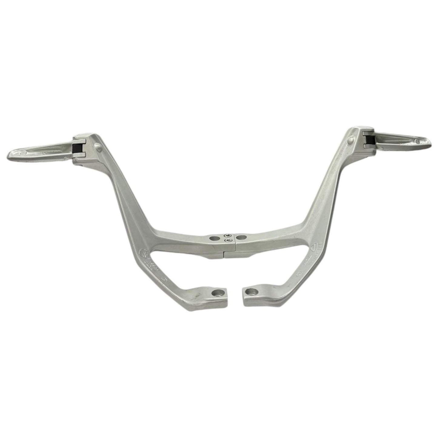 2012 - 2015 DUCATI PANIGALE 1299 PASSENGER FOOT PEGS RIGHT LEFT SILVER STRAIGHT