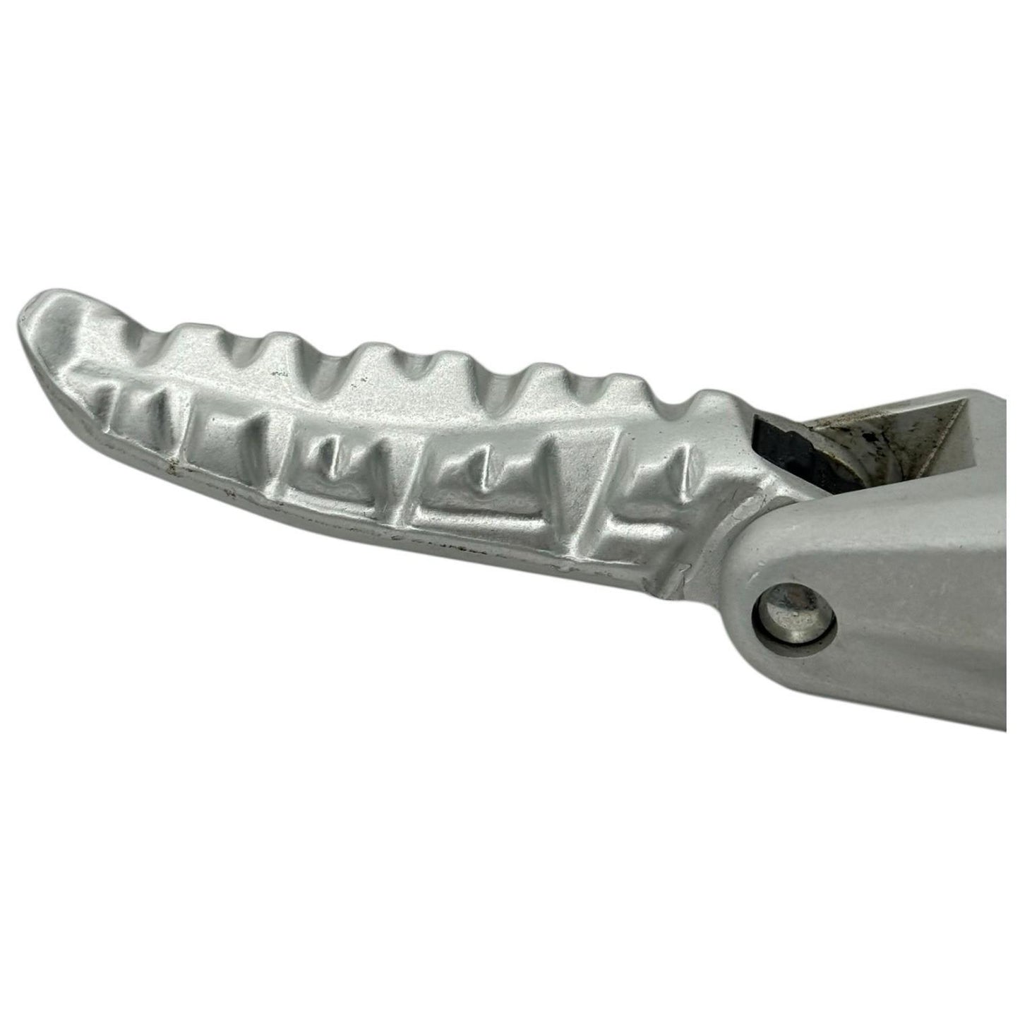 2012 - 2015 DUCATI PANIGALE 1299 PASSENGER FOOT PEGS RIGHT LEFT SILVER STRAIGHT