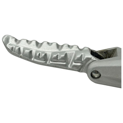 2012 - 2015 DUCATI PANIGALE 1299 PASSENGER FOOT PEGS RIGHT LEFT SILVER STRAIGHT