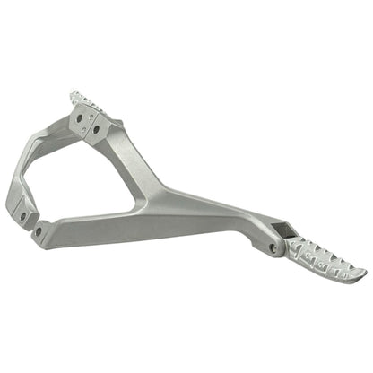 2012 - 2015 DUCATI PANIGALE 1299 PASSENGER FOOT PEGS RIGHT LEFT SILVER STRAIGHT