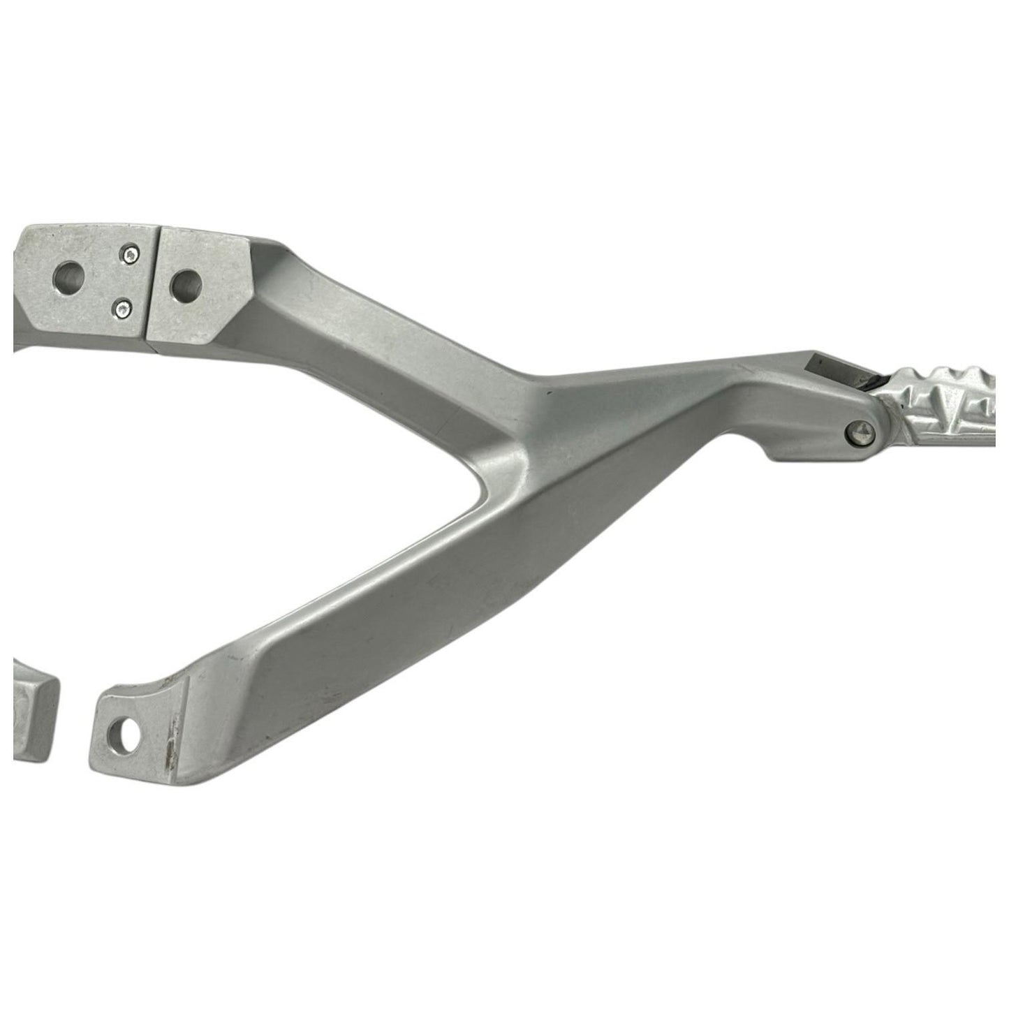 2012 - 2015 DUCATI PANIGALE 1299 PASSENGER FOOT PEGS RIGHT LEFT SILVER STRAIGHT
