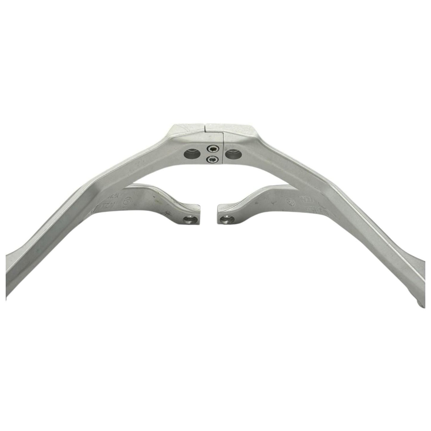 2012 - 2015 DUCATI PANIGALE 1299 PASSENGER FOOT PEGS RIGHT LEFT SILVER STRAIGHT