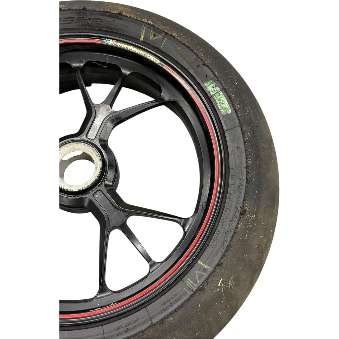 2012 - 2015 DUCATIPANIGALE 1199S REAR WHEEL MARCHESINI FORGED TRACK TIRE