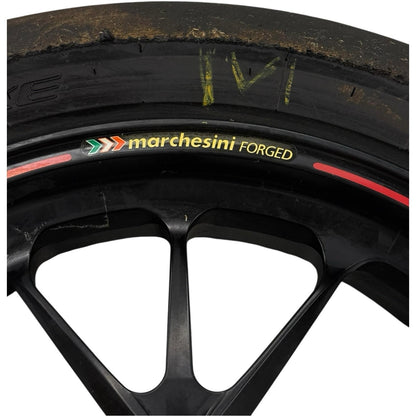 2012 - 2015 DUCATIPANIGALE 1199S REAR WHEEL MARCHESINI FORGED TRACK TIRE