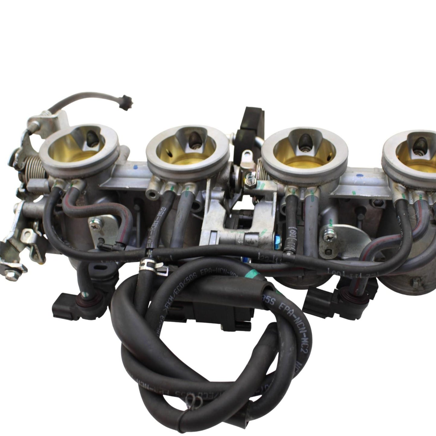 2024 - 2025 KAWASAKI NINJA ZX6R THROTTLE BODY MAIN FUEL INJECTOR RAIL STOCK OEM