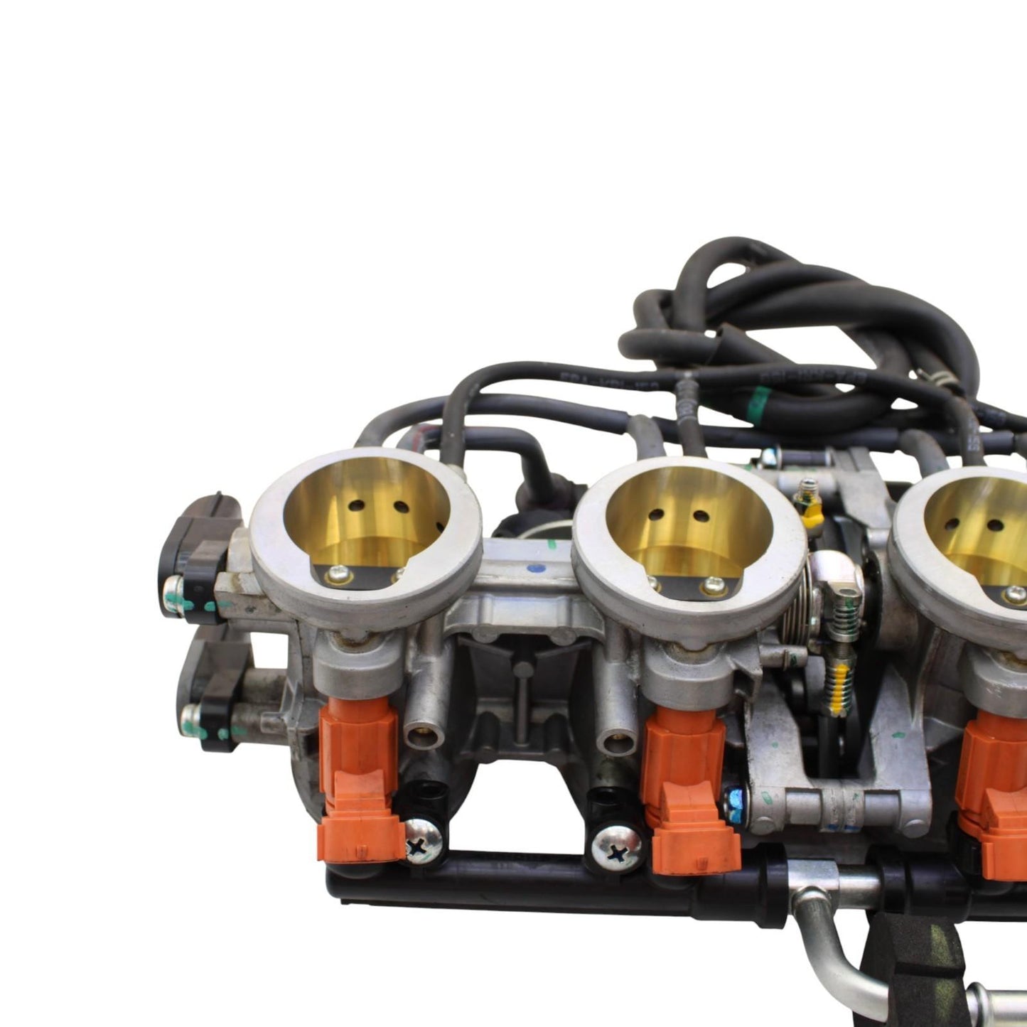 2024 - 2025 KAWASAKI NINJA ZX6R THROTTLE BODY MAIN FUEL INJECTOR RAIL STOCK OEM