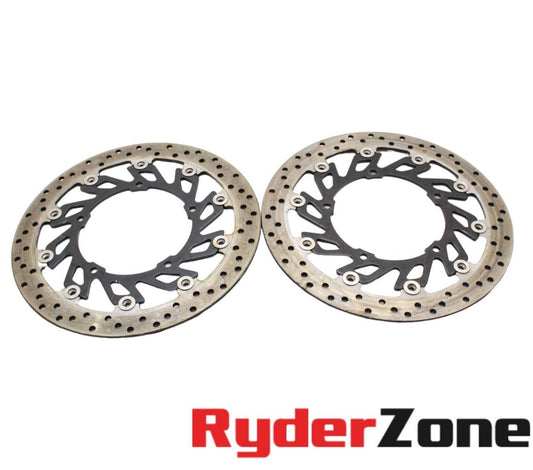 2015 - 2024 YAMAHA YZF R1 R1M FRONT BRAKE ROTORS STRAIGHT LEFT RIGHT