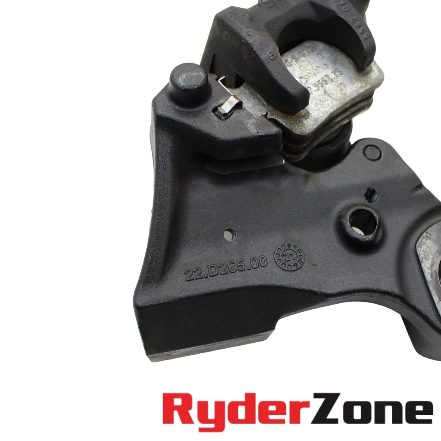 2020 - 2023 BMW S1000RR REAR BRAKE CALIPER W/ MOUNT BACK BRACKET BREMBO BLACK